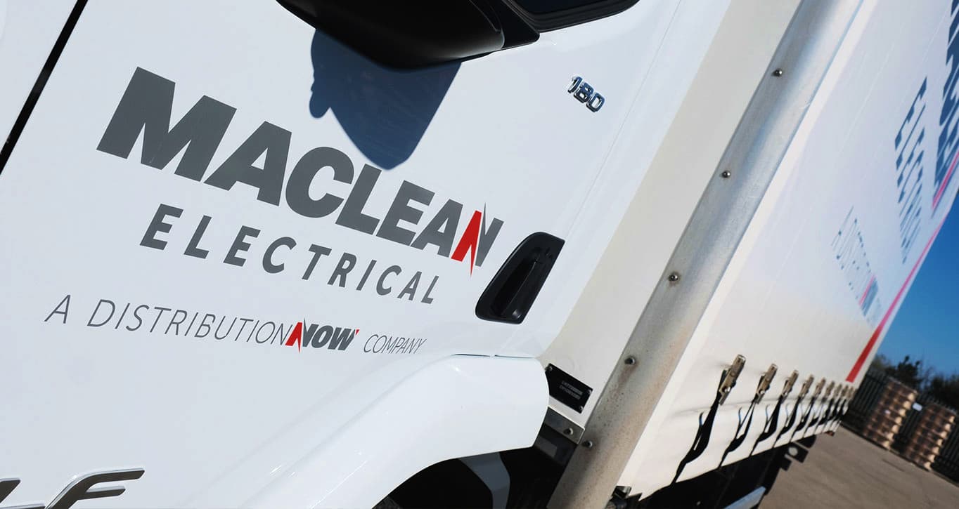 Maclean logo on truck
