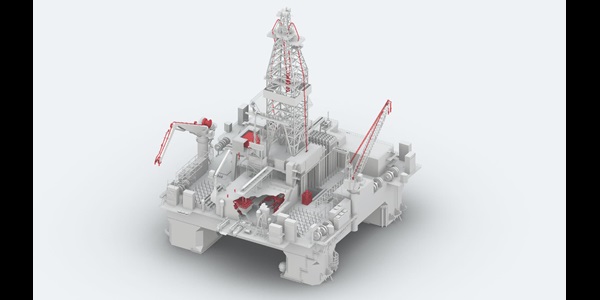 Upstream Semi-Submersible Rig