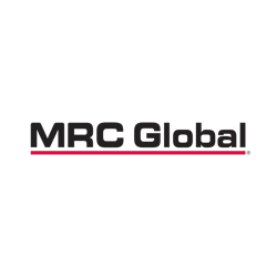 MRC Global Logo - MRC is a leading global distributor of PVF and infrastructure products and services to the gas utility, downstream, industrial and energy transition sectors.