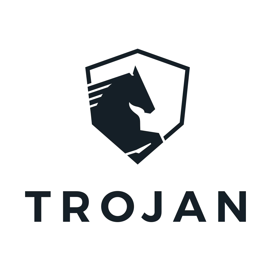 Trojan logo - Trojan offers water transfer pump rentals, hose and accessories, process equipment fabrication and automation for the oil and gas market