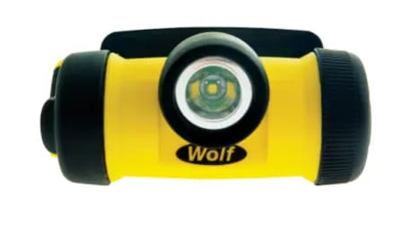 Compact, lightweight and hands-free, the Wolf Safety HT-400Z0 mini head torch is ATEX, UKEX and IECEx certified. 