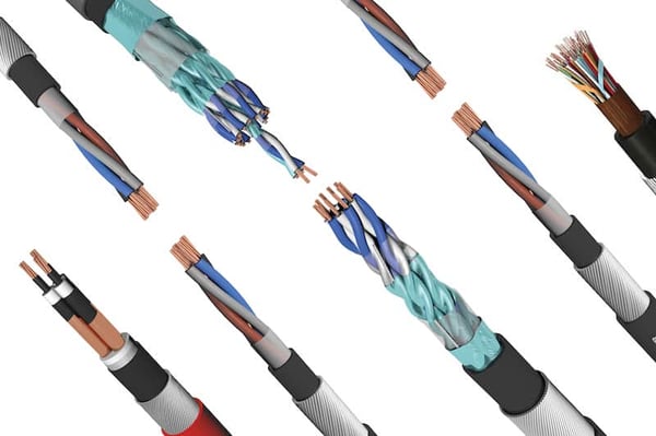 MacLean Electrical's onshore and offshore BS, NEK, and IEC standard cable products.