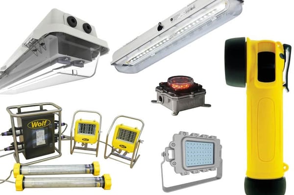 MacLean Electrical's lighting range: LED, traditional, helideck, handlamps, torches, control gear, bulkheads, floodlights and emergency solutions.