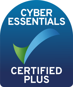 Cyber Essentials Certified Plus logo – indicates that our organization meets the UK government’s advanced cybersecurity standards.