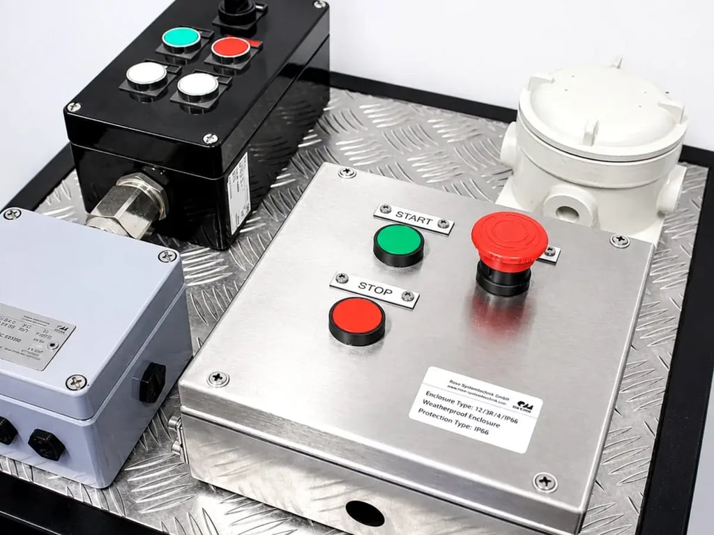 ROSE industrial and hazardous area enclosure and control station solutions ROSE industrial and hazardous area enclosure and control station solutions