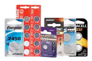 Buy button cell batteries and coin cell batteries at DNOW