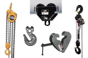 DNOW sells lifting, pulling and positioning materials and equipment