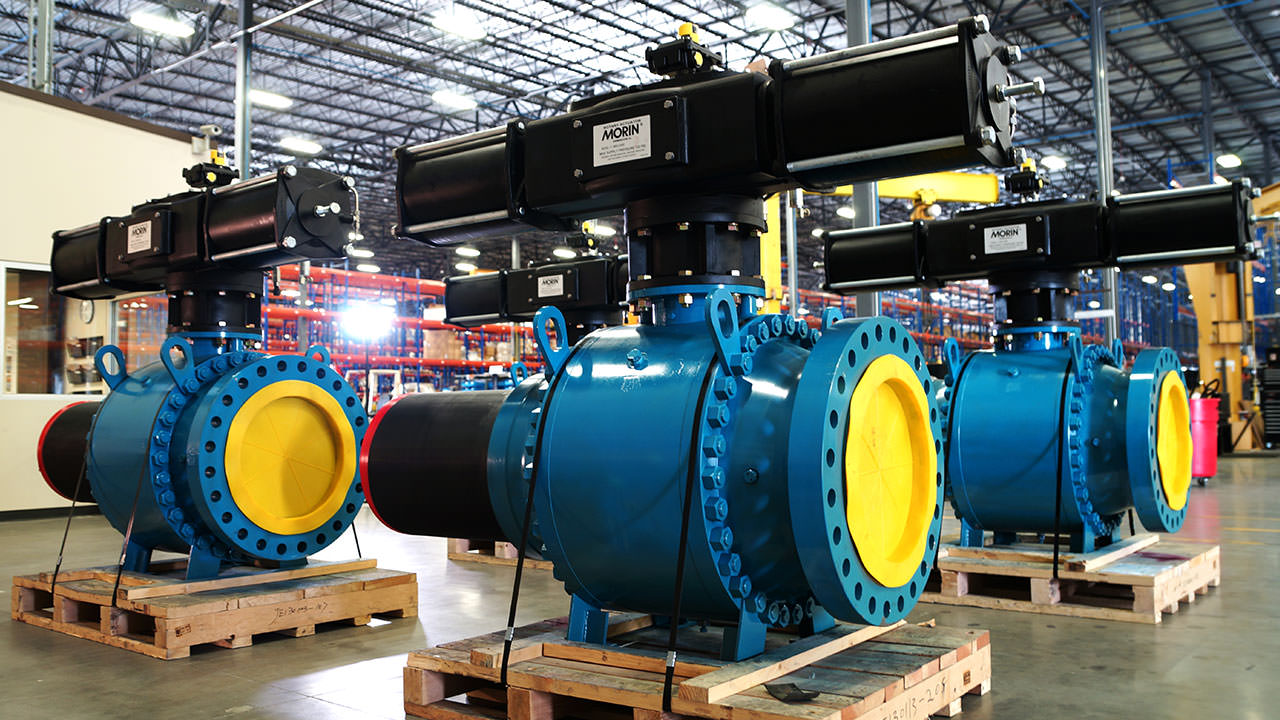 actuators ready for shipping