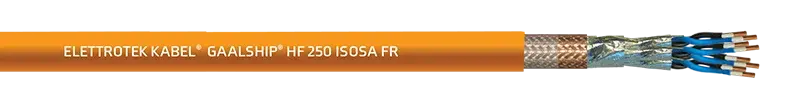 MacLean offers Gaalship HF 250 ISOSA FR marine instrumentation cable from Elettrotek Kabel Europe