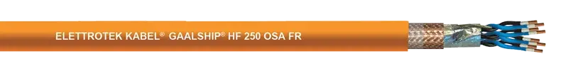 MacLean offers Gaalship HF 250 OSA FR marine instrumentation cable from Elettrotek Kabel Europe