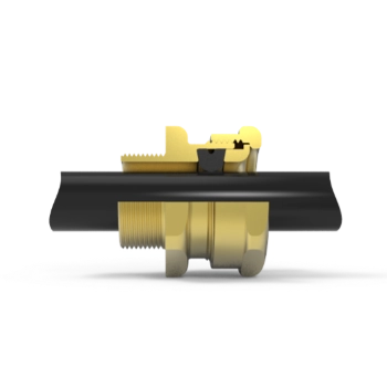 ATEX and IECEx certified single seal cable gland for Zones 1/21 and 2/22, suitable for non-armoured cables.