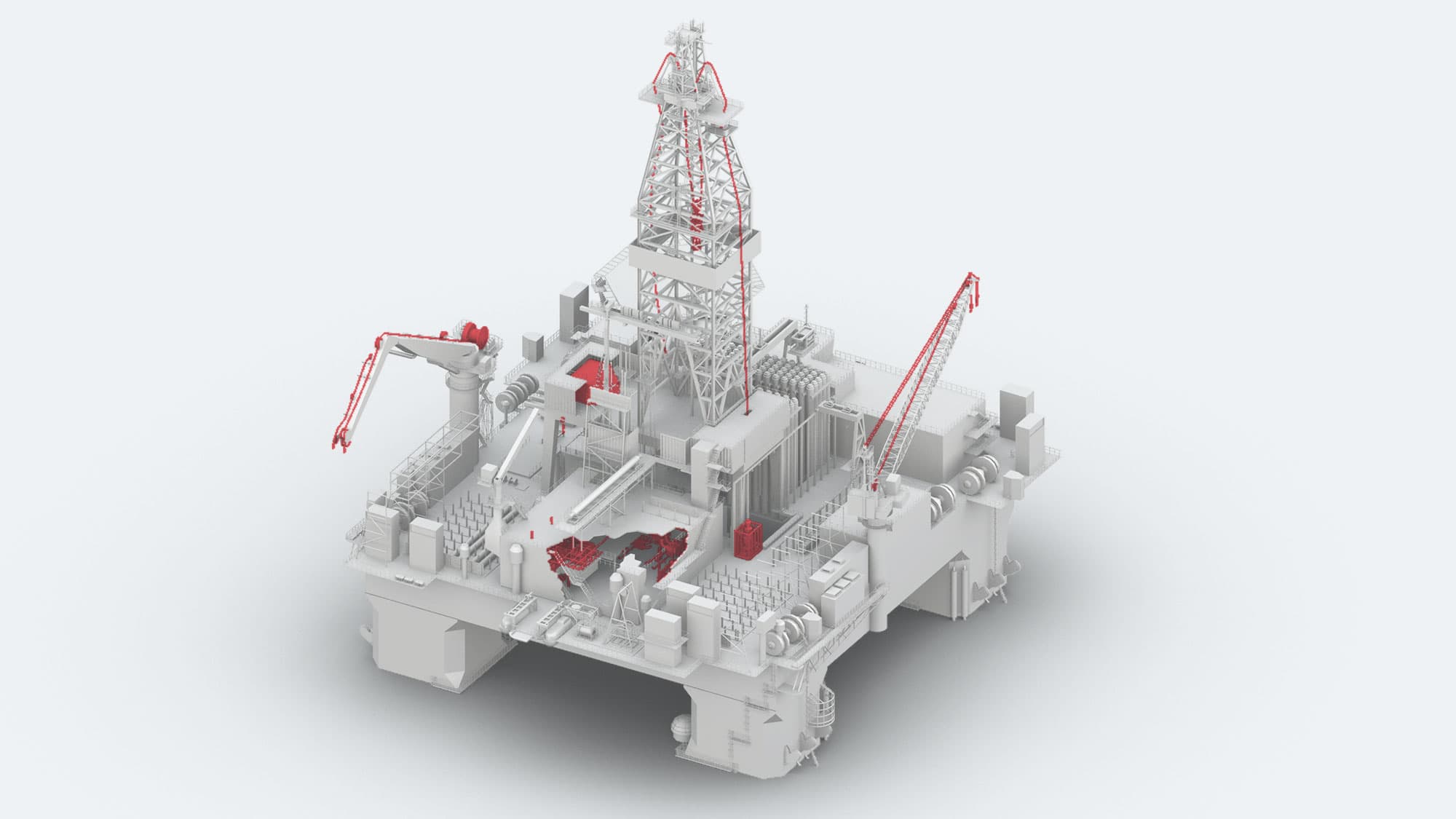 Semi-Submersible Rig