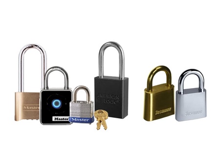 Variety of safety and security locks including Bluetooth padlocks, cable locks, combination locks, key locks and padlocks from trusted brands at DNOW.