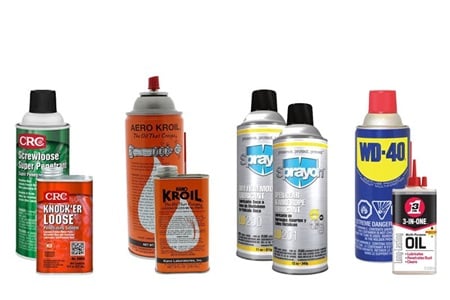 DNOW's lubricants and penetrants, including anti-seize compounds, dry lubricants and penetrants to combat corrosion and release frozen components.