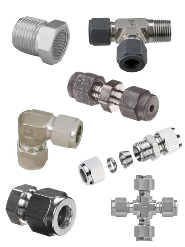 Photo: Secure your instrumentation with ease! DistributionNOW offers a diverse selection of industrial fittings to attach sensors and gauges to pipes. Photo: Secure your instrumentation with ease! DistributionNOW offers a diverse selection of industrial fittings to attach sensors and gauges to pipes.