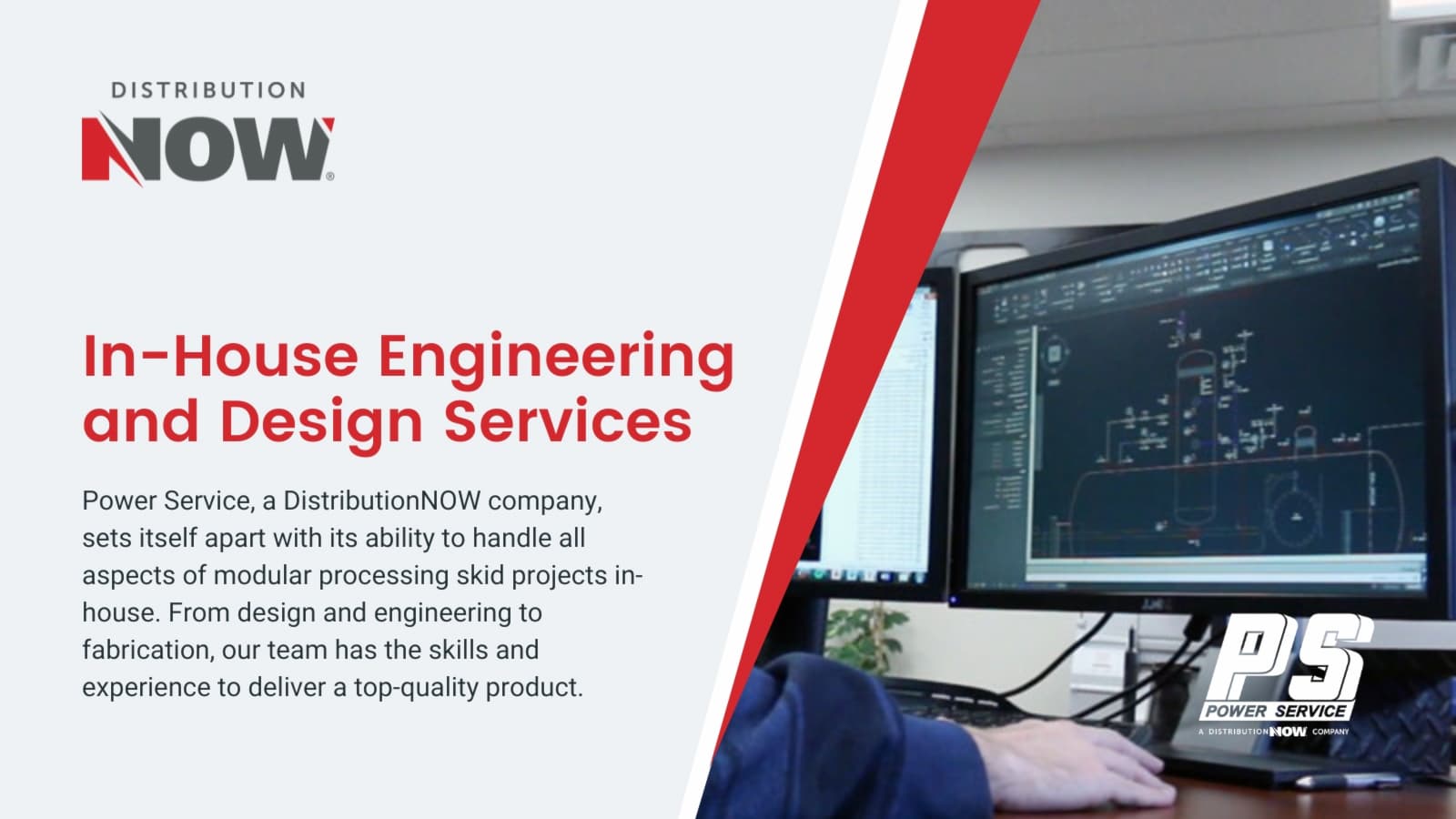 In-House Engineering & Design - Modular Process Skid Solutions - DNOW